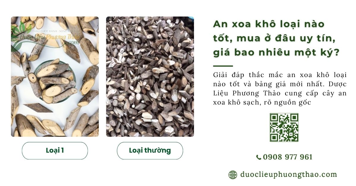 An xoa khô loại nào tốt, giá bao nhiêu 1kg và mua ở đâu uy tín