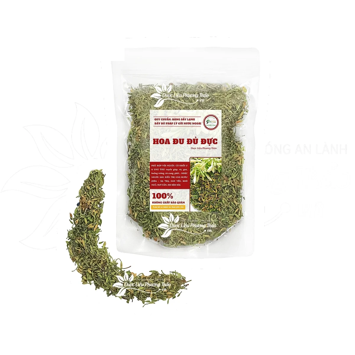 Hoa đu đủ đực - dược liệu khô tuyển chọn