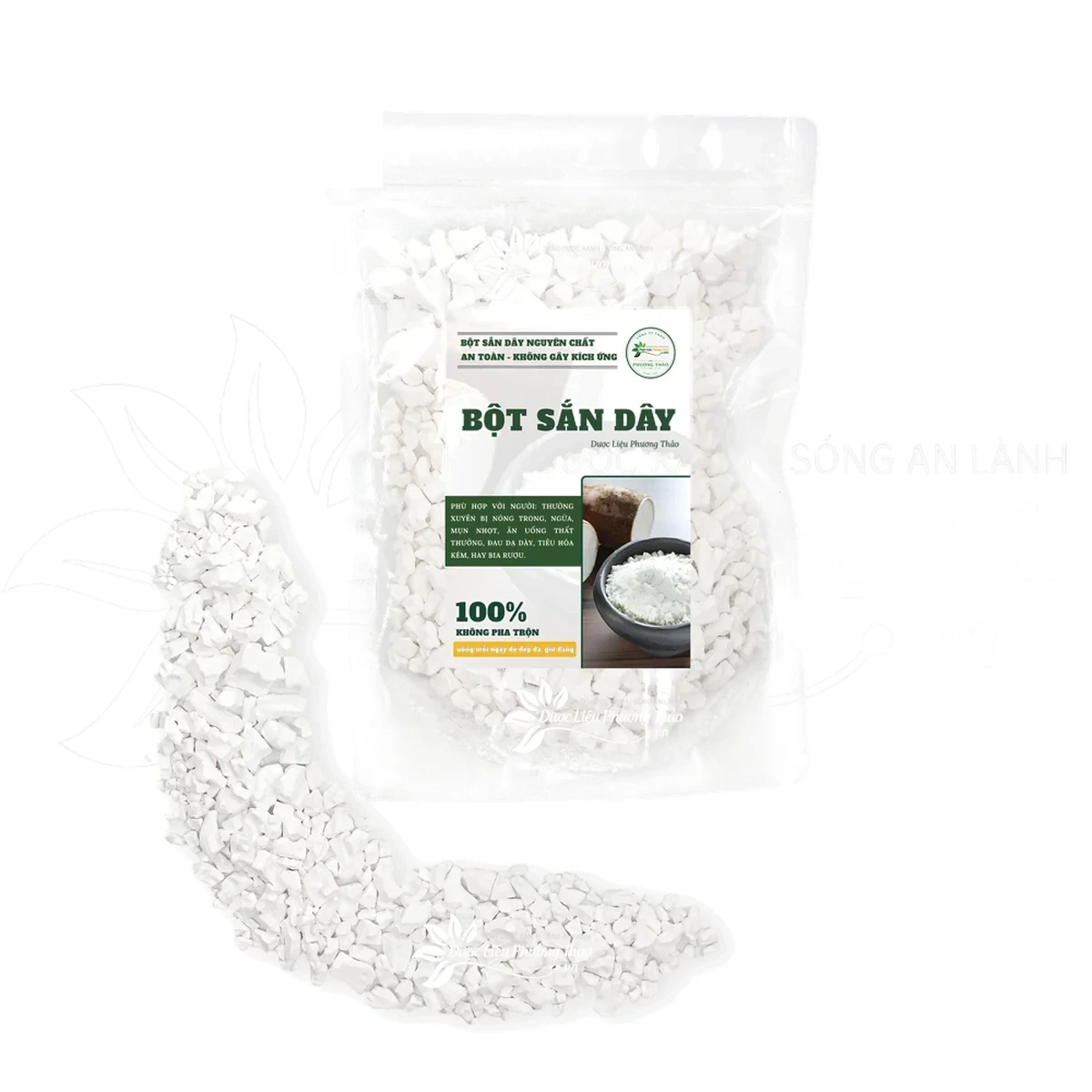Bột sắn dây - dược liệu khô tuyển chọn