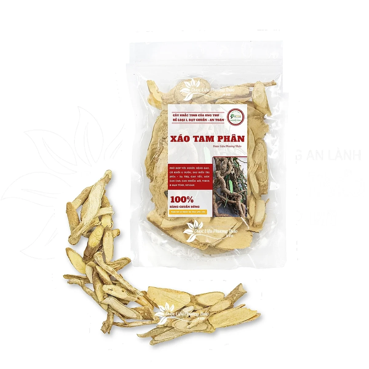Xáo tam phân - dược liệu khô tuyển chọn